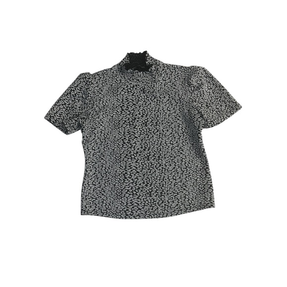 Zara Tops - Zara Top Mock Neck Tee EUC